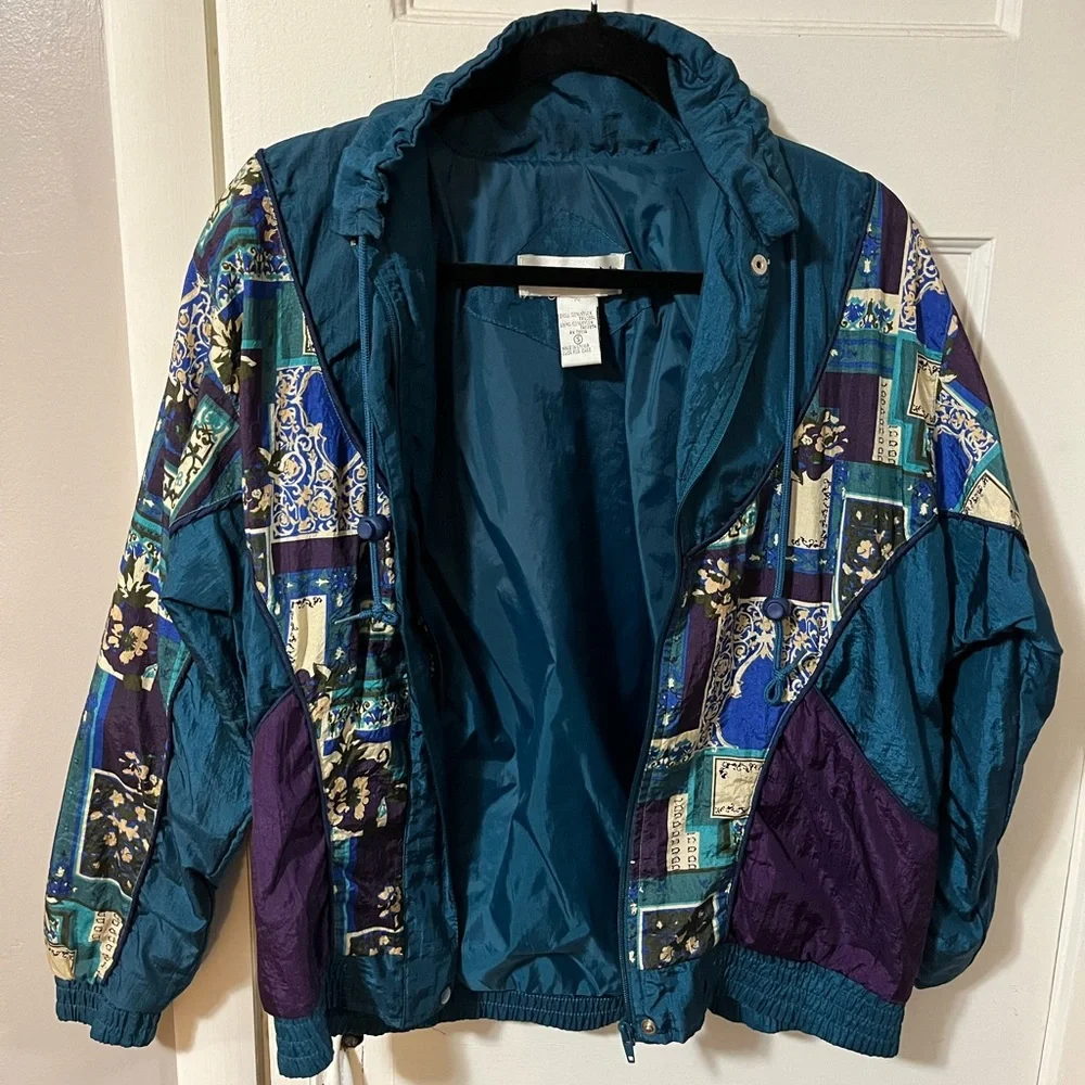 Vintage Patterned Ski Coat - Picture 3 of 8